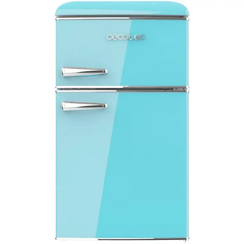 Cecotec Bolero CoolMarket 2D Origin 86 Blue E Frigorífico Mini Retro E Azul