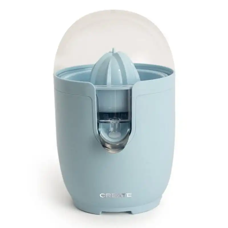 Create Juicer Retro Exprimidor Eléctrico de Cítricos 90W Azul Pastel