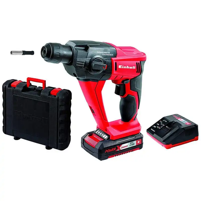 Einhell TE-HD 18 Li Kit Rotomartillo Inalámbrico + Batería 18V + Cargador