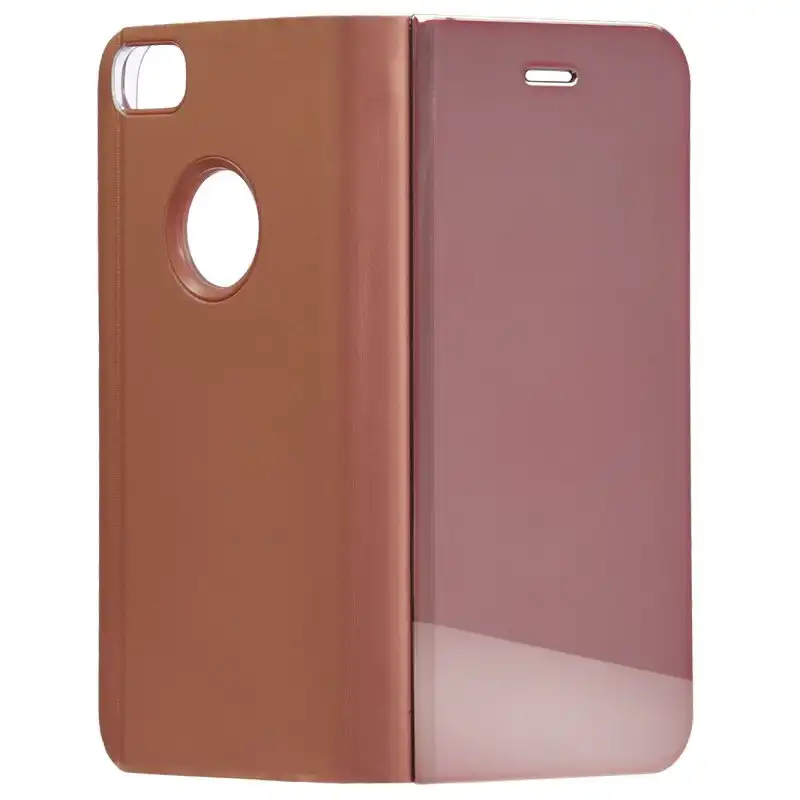 Funda Libro Espejo Oro Rosa para iPhone 7