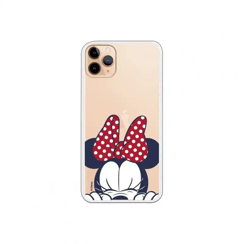 Funda Oficial de Disney Minnie Cara Clásicos Disney para iPhone 11 Pro Max
