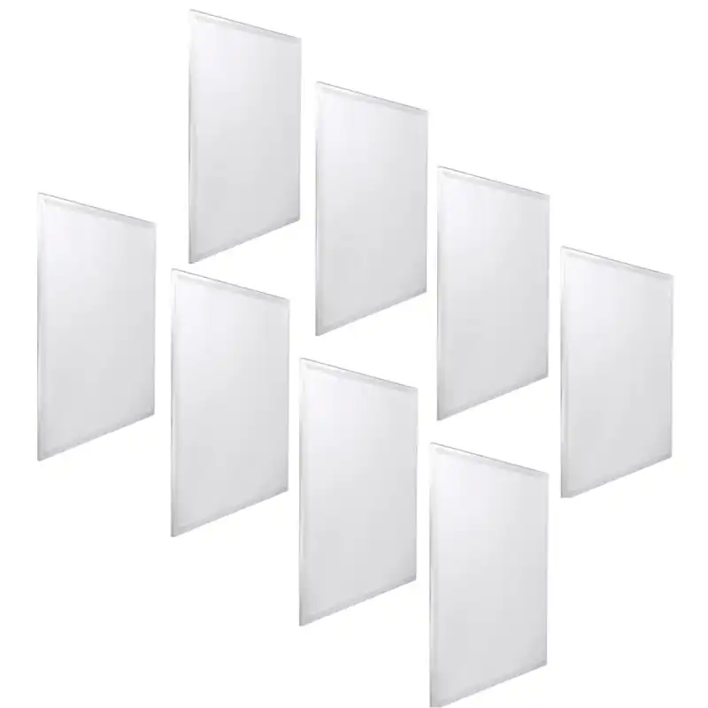 Jandei 8X Panel LED 60x60cm 48W Retroiluminado Blanco Cálido 3000k 4200Lm
