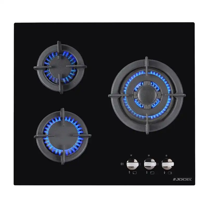 Jocel JP3GV009029 Placa a Gás 3 Queimadores Vidro