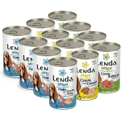 Lenda Urban Pack Degustación Comida Húmeda para Perros - 12 x 400 g - Lenda - Comparador de precios