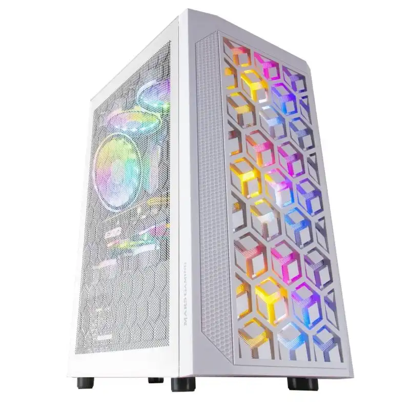 Mars Gaming MCMESH Micro ATX USB 3.0 Blanca