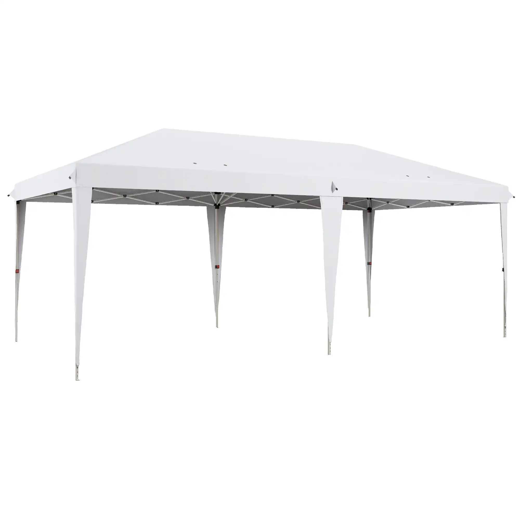 Outsunny Carpa Plegable Blanco