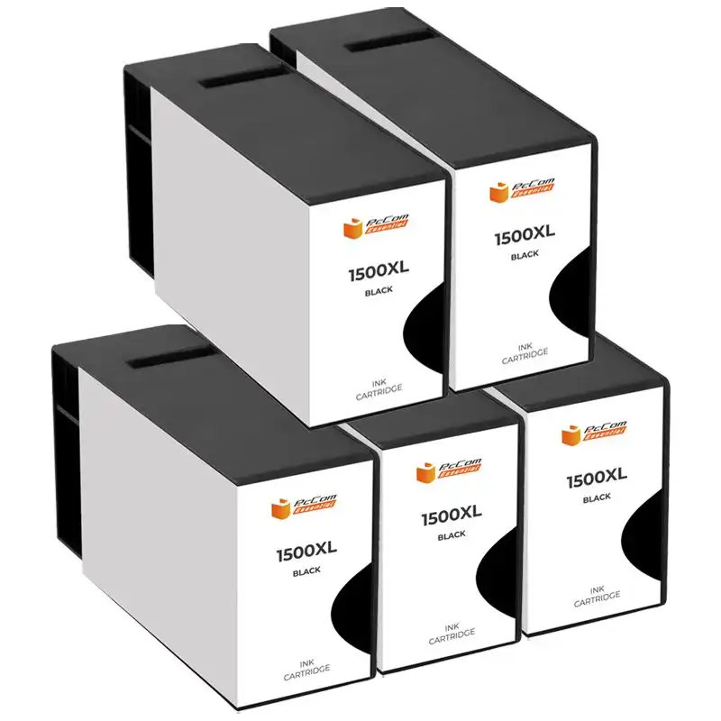 Pccom Essential Canon Pgi1500xl Cartucho Tinta Compatible Negro Pack 5
