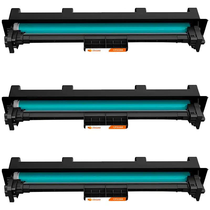 Pccom Essential Hp Cf219a/19a Tambor Compatible Negro Pack 3