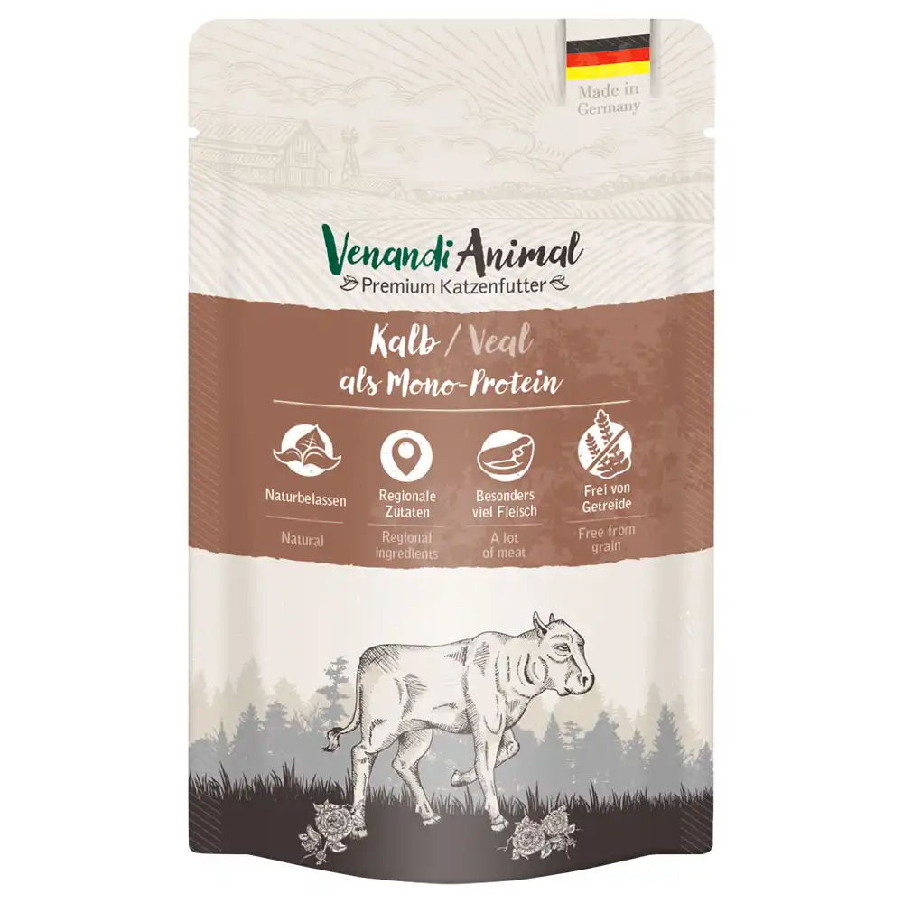 Venandi Animal Monoproteína 12 x 125 g - Ternera