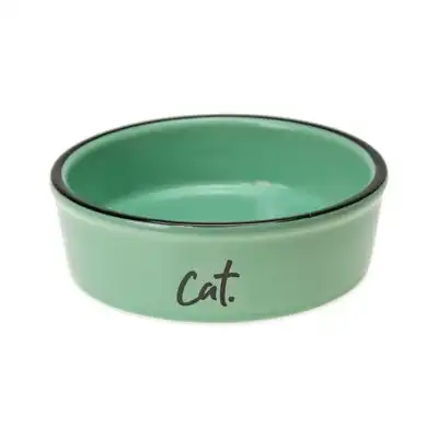 Comedero de cerámica Karlie para gatos, verde - 200 ml, 12 cm de diámetro - Karlie - Comparador de precios