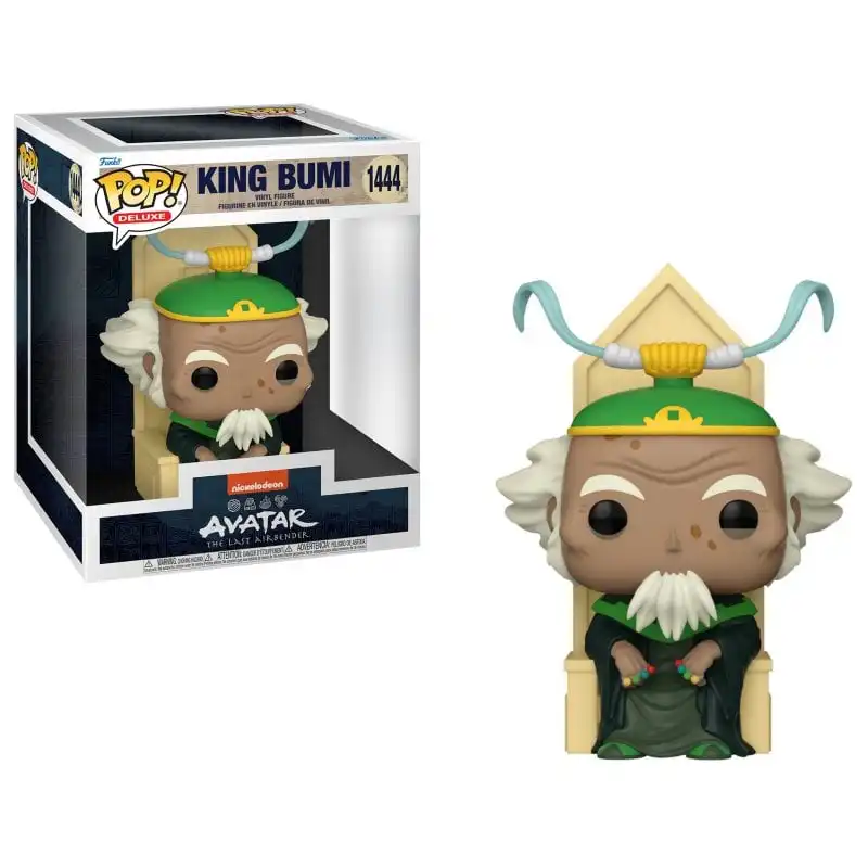 Funko Pop Deluxe Avatar: el Último Maestro Aire King Bumi