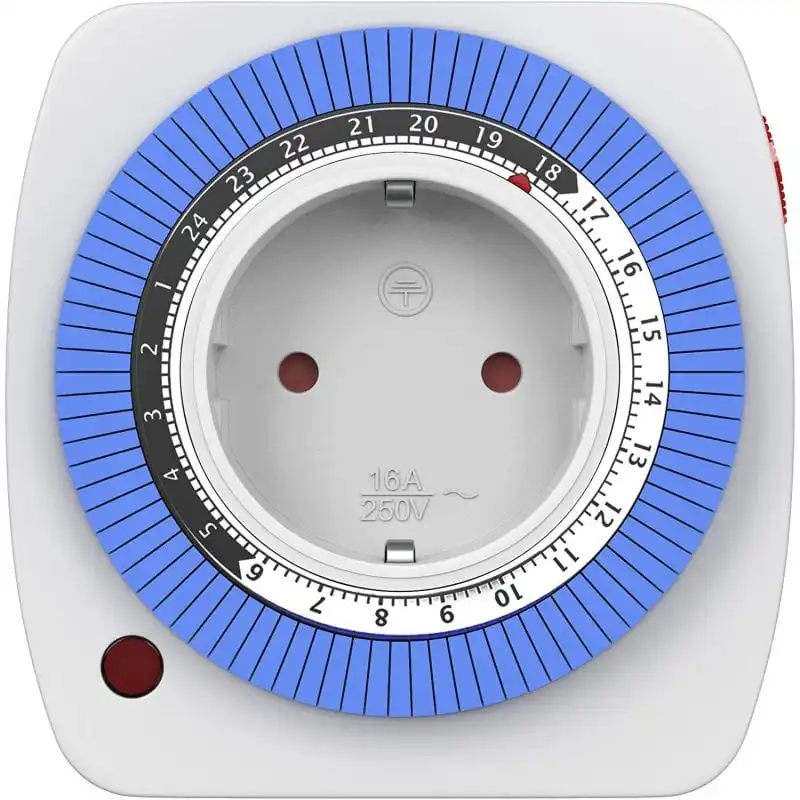 Garza Enchufe con Temporizador Analógico Mini