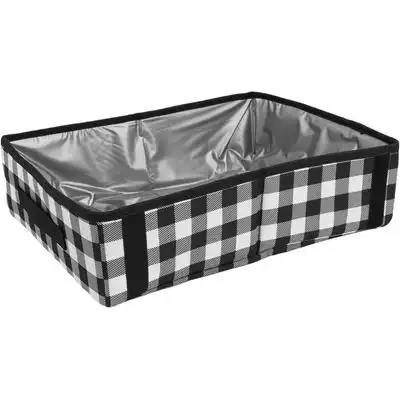 HausPets Bandeja arena plegable impermeable: ideal viajes coche, gran - Una unidad - HausPets - Comparador de precios