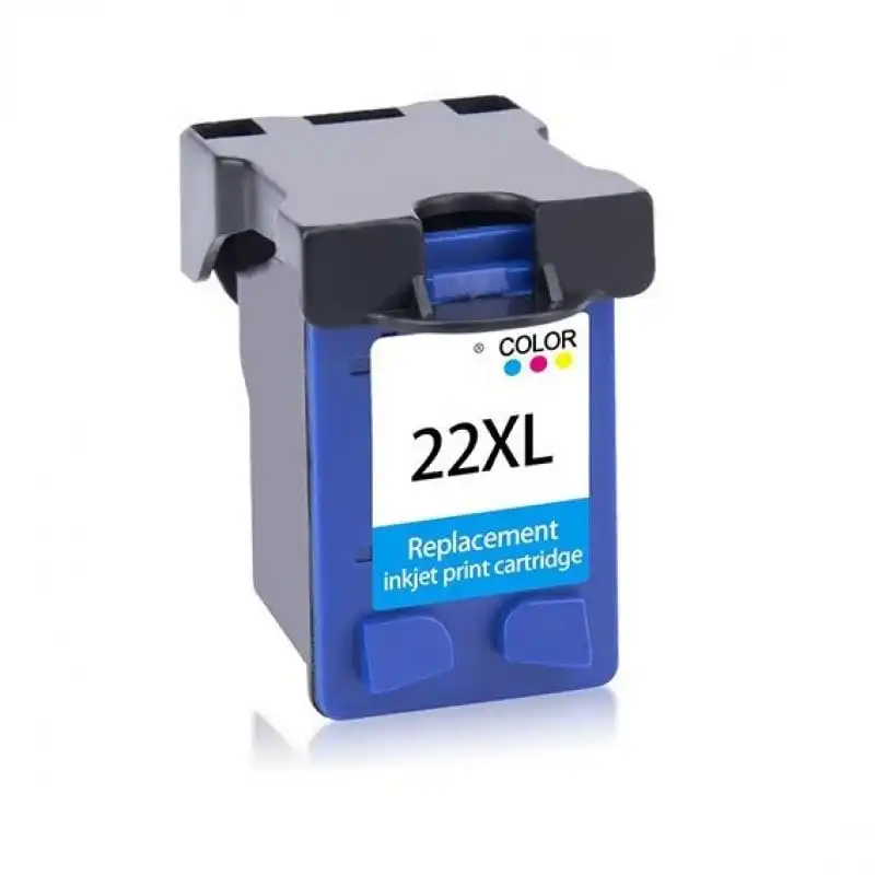 Inkpro Cartucho Tinta Compatible con HP N22XL Tricolor