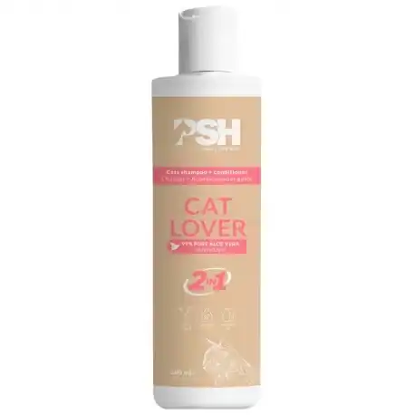 PSH Cat Lover Champú 2 en 1 para Gatos con Acondicionador, 300 ml - PSH - Comparador de precios