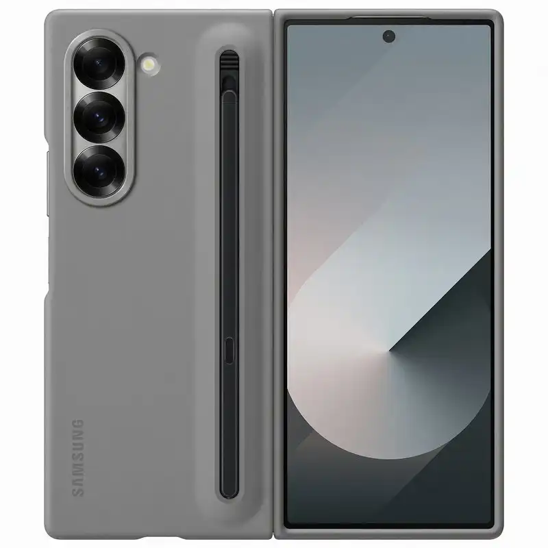 Samsung S Pen Case Funda Gris con S Pen Negro para Galaxy Z Fold6