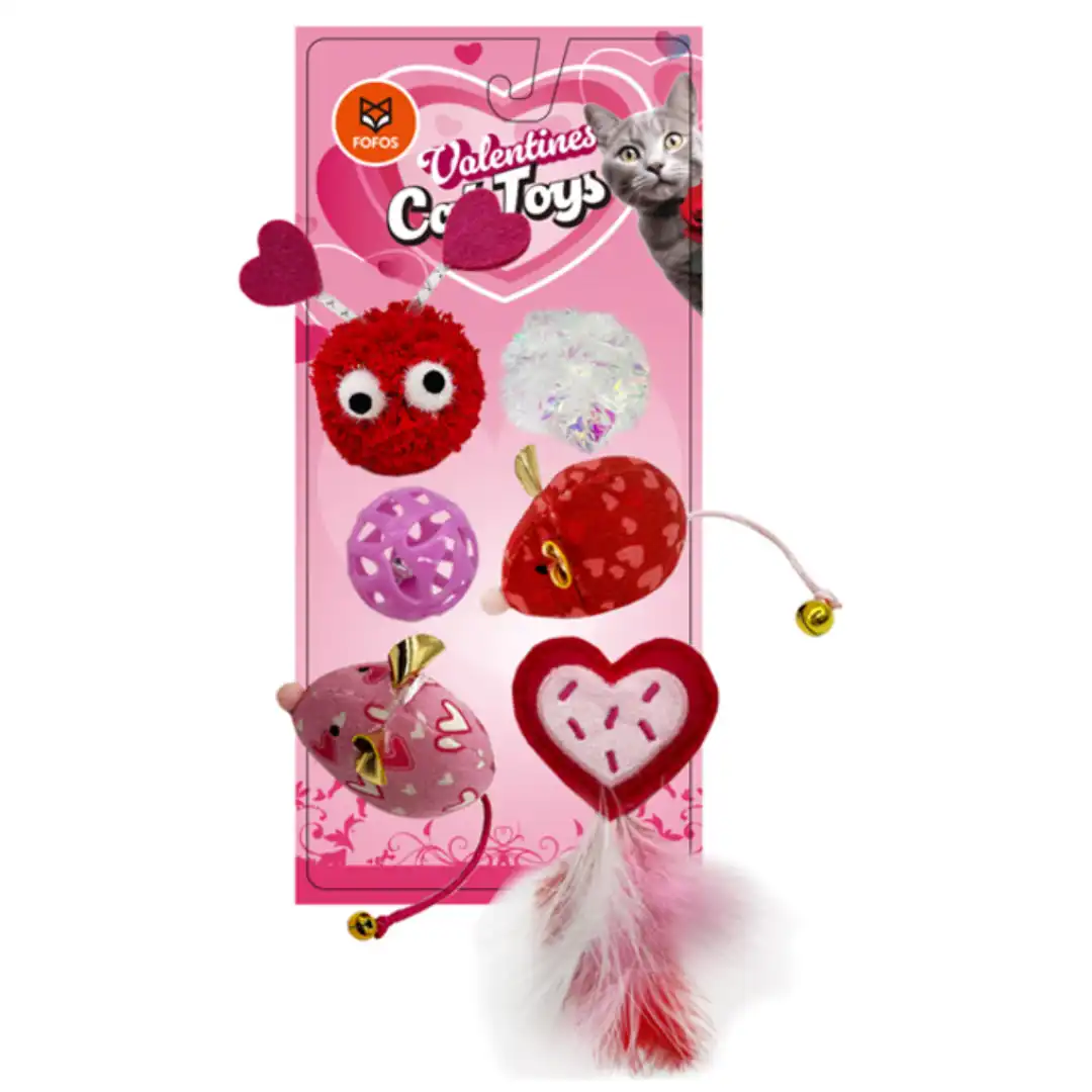 Fofos s de San Valentín para gatos - 22 cm x 13 cm x 4 cm - Fofos - Comparador de precios