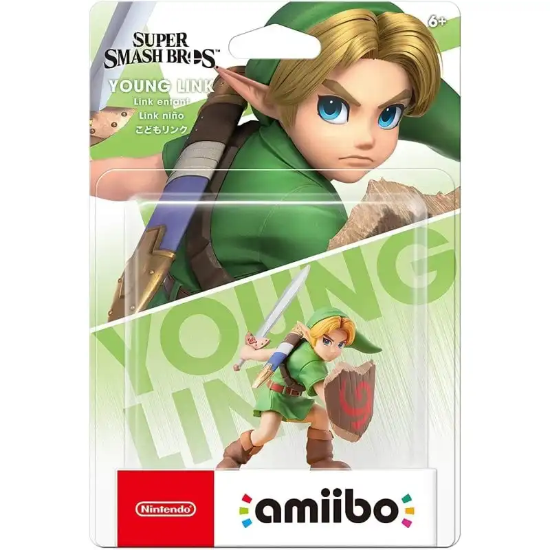 Nintendo Amiibo Figura Super Smash Bros Link Niño