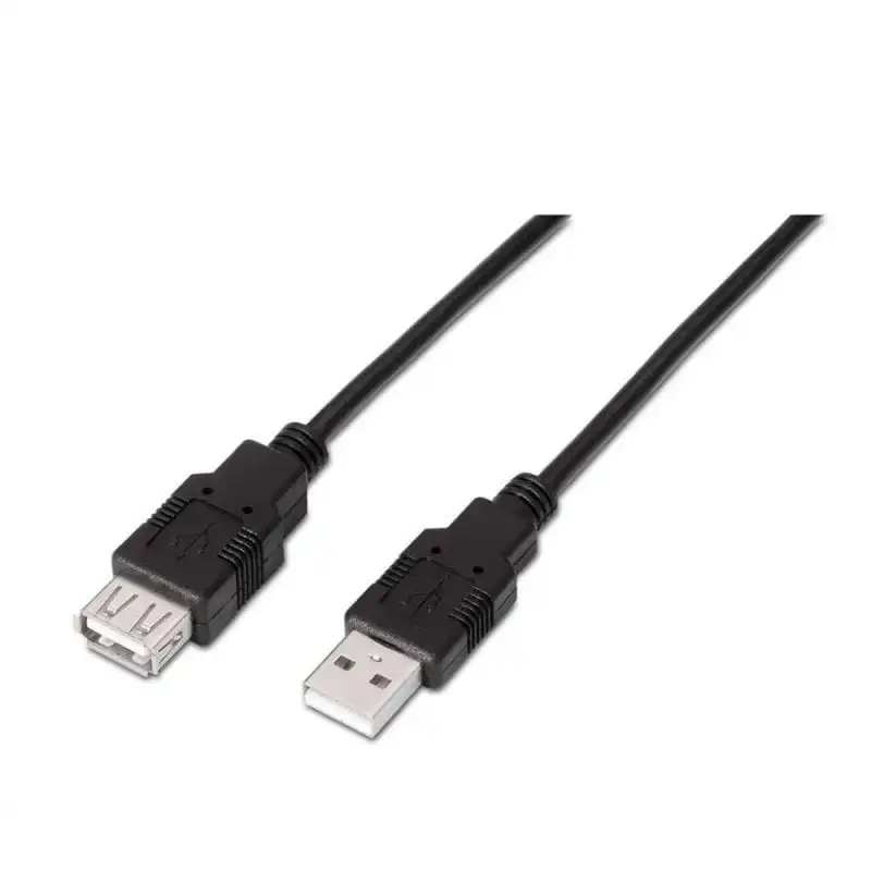 Ociodual Cable Extensión USB 2.0 1.8m Negro