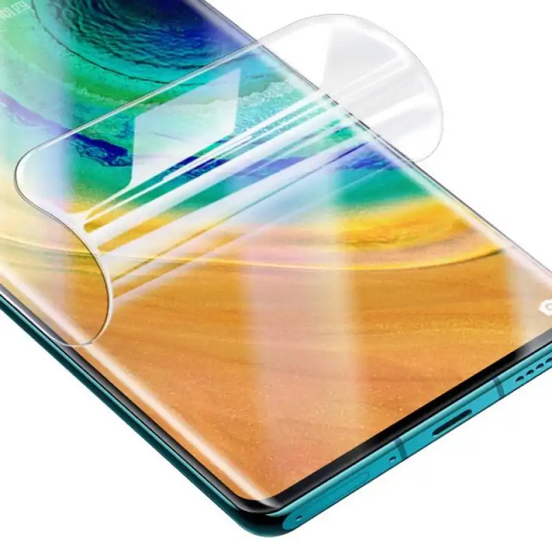 Protector Pantalla Hidrogel para OPPO Find X3 Pro Irrompible Máxima Calidad Antiburbujas Transparente