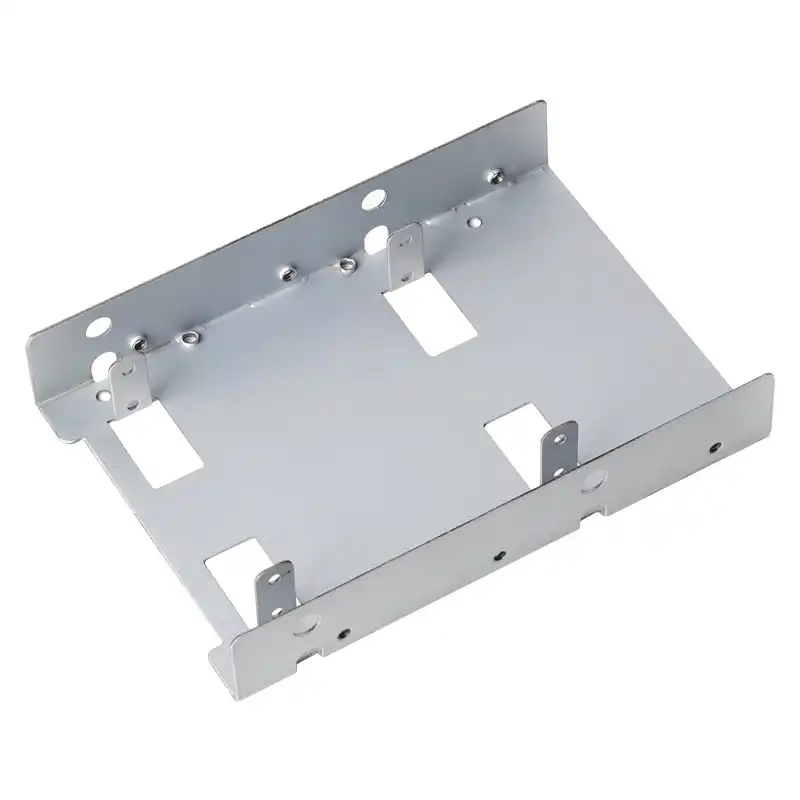 Silverstone SDP08-Lite Adaptador de Bahía de 3.5" a 2.5" Plateado