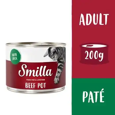 Smilla Tierno vacuno 6 x 200 g - Vacuno con pato - Smilla - Comparador de precios