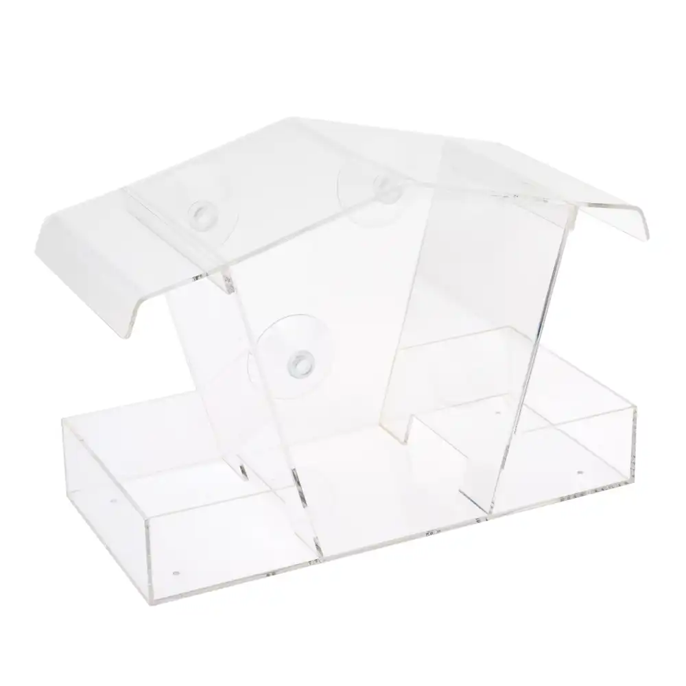 TIAKI comedero para pájaros para la ventana - 15 x 11 x 23 cm (L x An x Al)