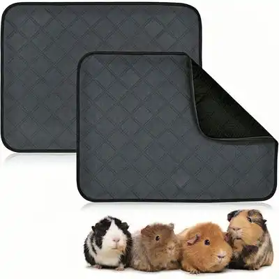 ZooVenture Juego de 2 colchonetas lavables e impermeables para hámster - 60*45 cm - Zooventure - Comparador de precios