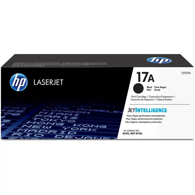 HP 17A Tóner Original Laserjet Negro