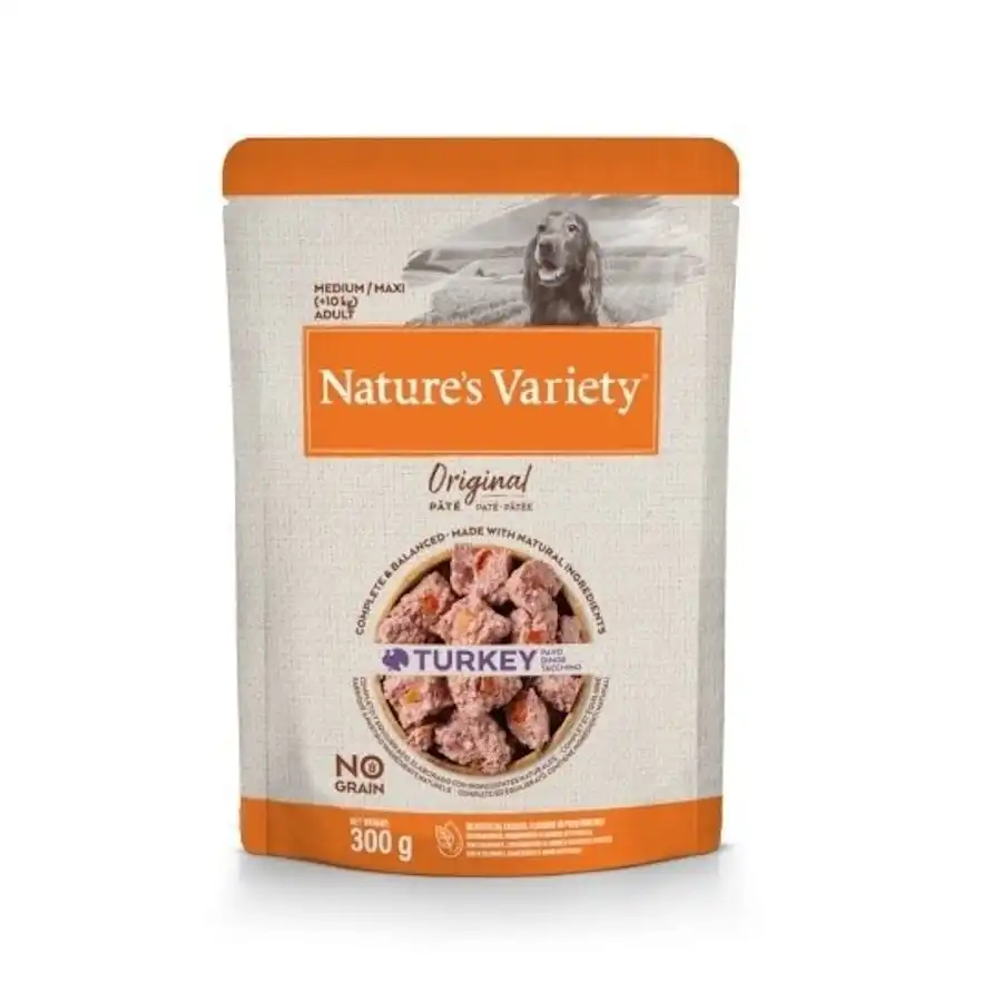 Nature's Variety Medium/Maxi Adult Original pavo sobre para perros