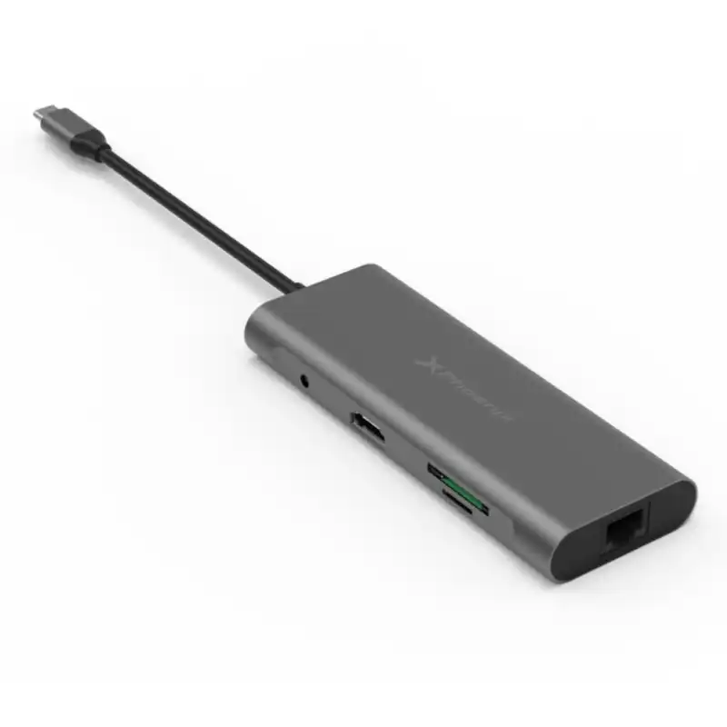 Phoenix Adaptador Hub USB-C PD Multipuerto 9 en 1