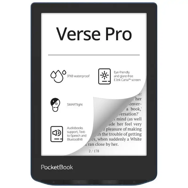 PocketBook Verse Pro Libro Electrónico 6" 16GB Cerúleo