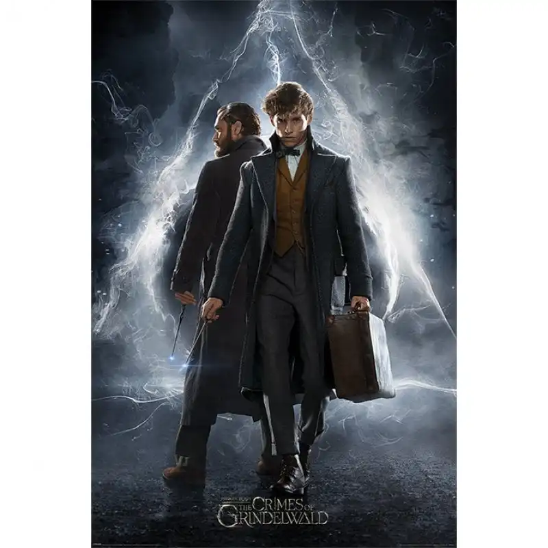 Pyramid Maxi Póster Animales Fantásticos Los Crímenes De Grindelwald Newt y Dumbledore 91.5x61cm