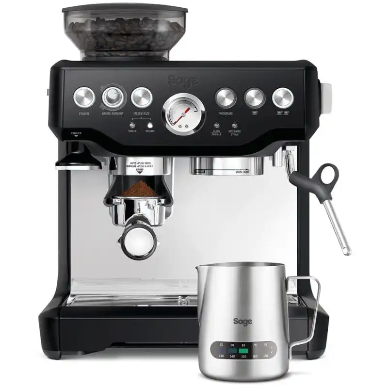 Sage The Barista Express Impress Cafetera Semi-Automática Espresso 2L Negra