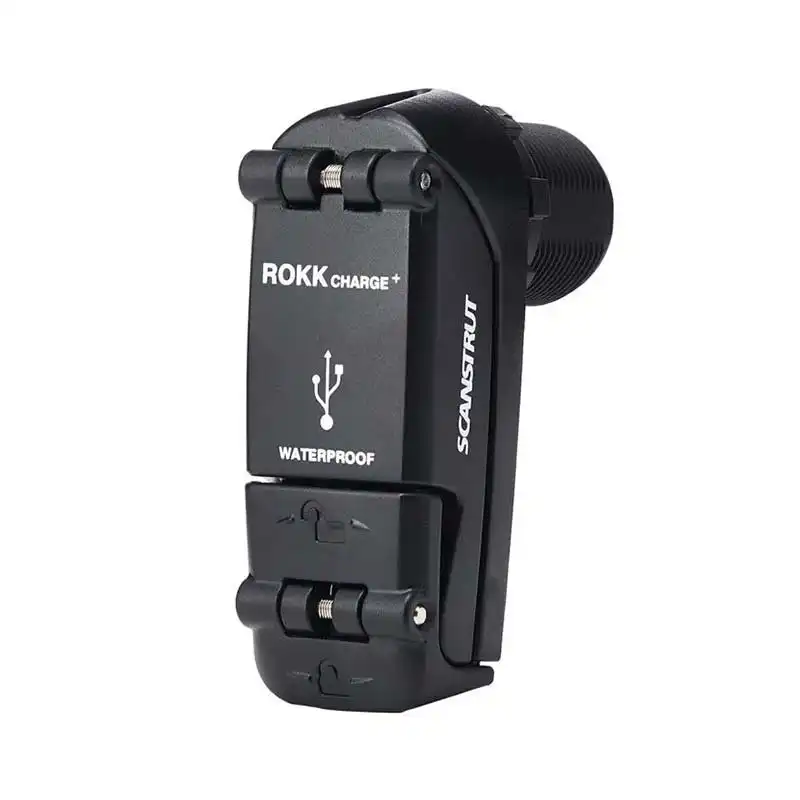 Scanstrut Rokk Charge+ Toma Doble USB Estanca de Carga Rápida Impermebale