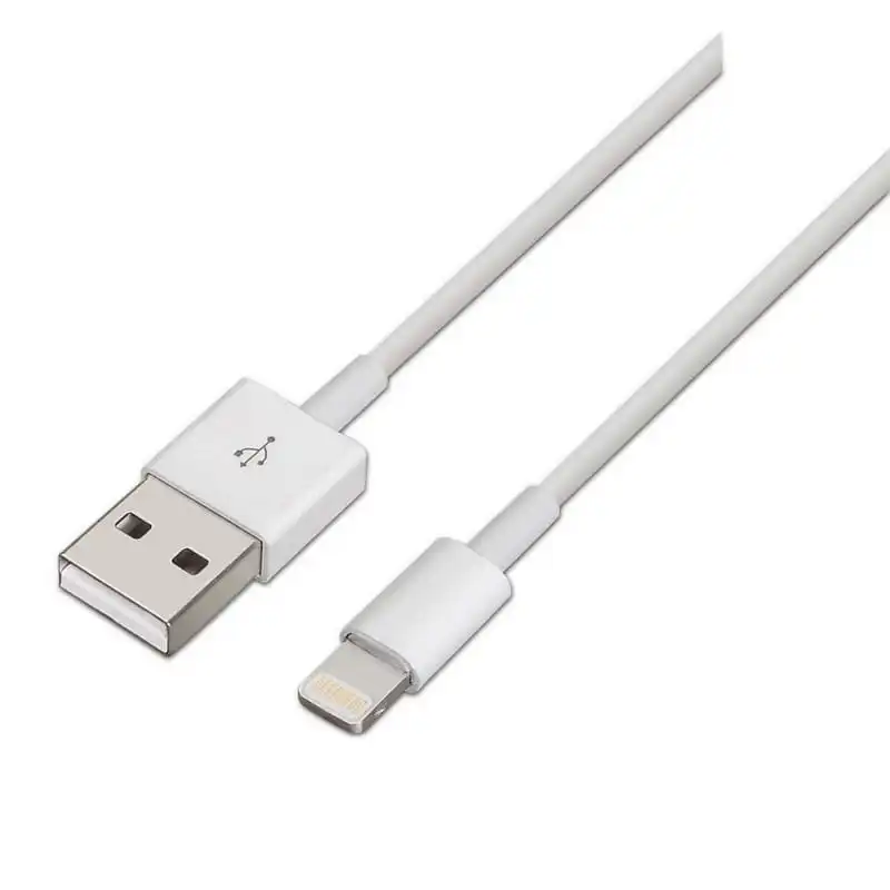 Aisens Cable Lightning a USB 2.0 Macho/Macho 1m Blanco