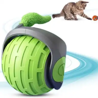 FurryFusion pelota interactiva para gatos - Verde - Furry Fusion - Comparador de precios