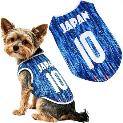 HausPets Camiseta de fútbol para perros - Japón - Japón-3XL - HausPets - Comparador de precios