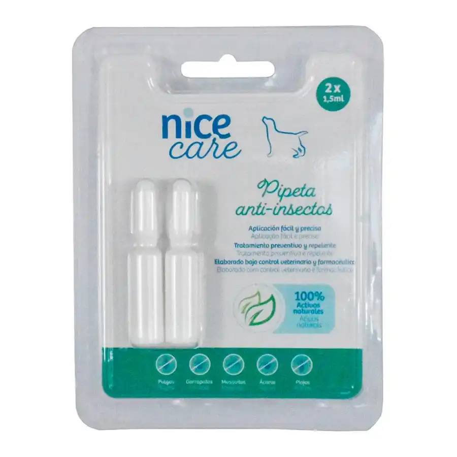 Nice Care Pipetas Antiparasitarias para perros