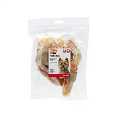 Orejas de conejo deshidratadas Karlie con pollo - 250 g - Karlie - Comparador de precios