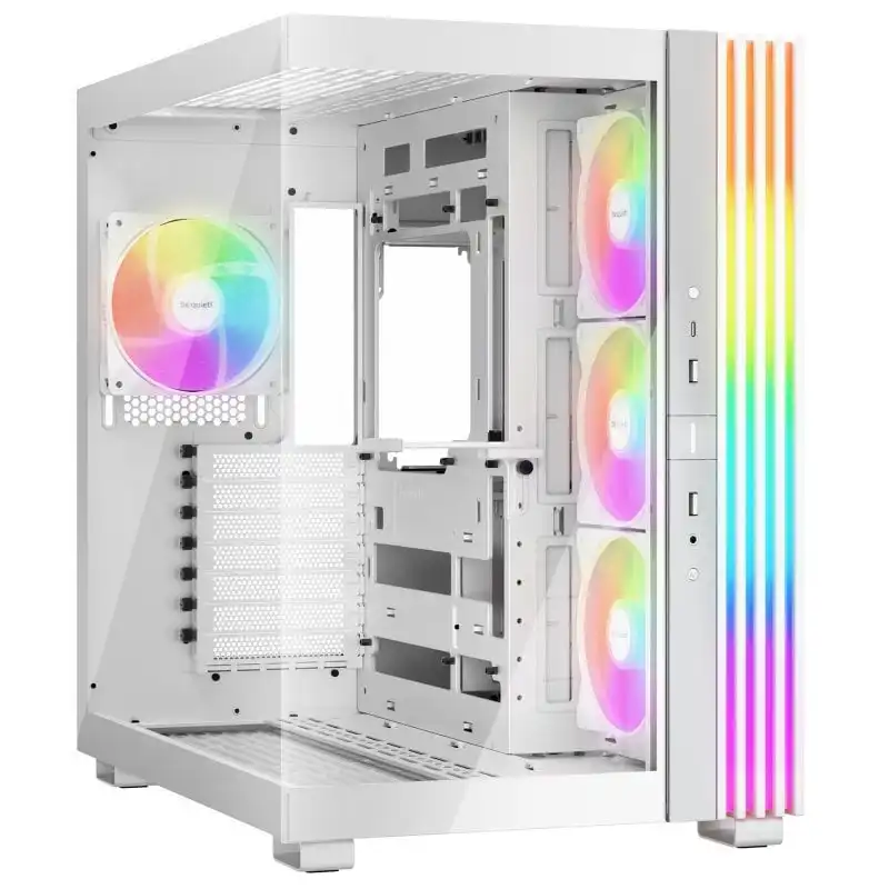 be quiet! LIGHT BASE 600 LX ARGB Midi Tower ATX Doble Cristal Templado USB-C Blanca