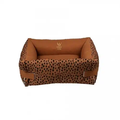 Cuna Couch para mascota color Ocre