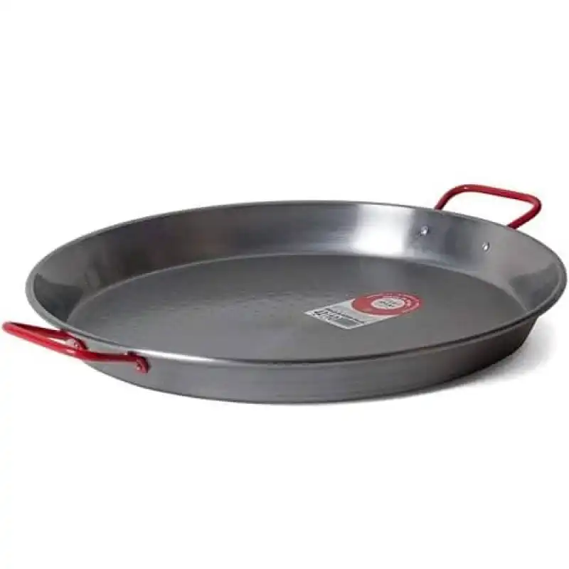 Garcima Paellera Valenciana Acero Pulido 40cm Plata