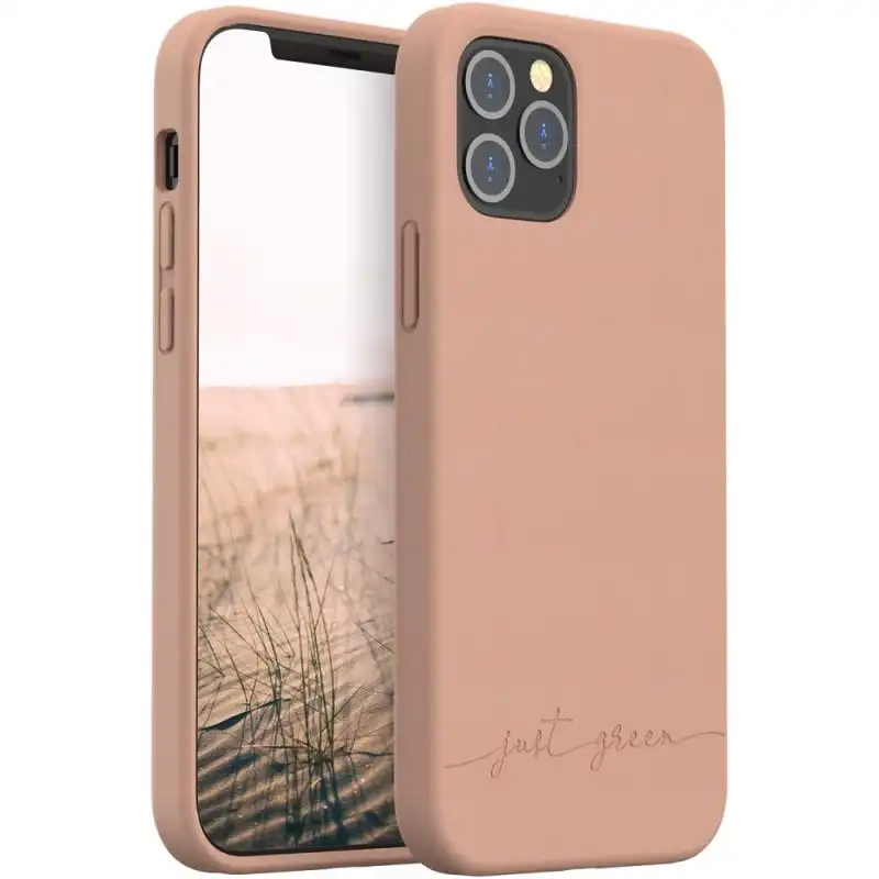 Just Green Carcasa Beige Biodegradable para iPhone 12/12 Pro