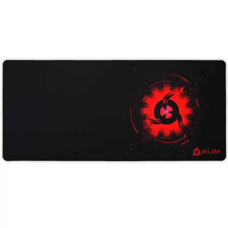 Klim Talla XL Alfombrilla Gaming Negro/Rojo