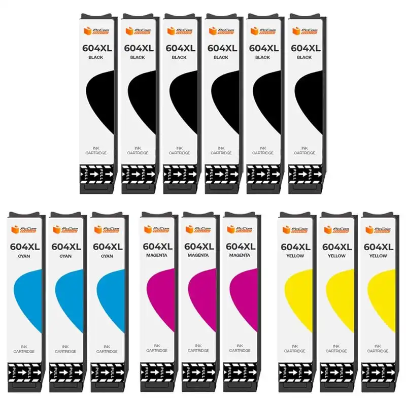 Pccom Essential Epson 604xl Cartucho Tinta Compatible Negro/cian/magenta/amarillo Pack 15