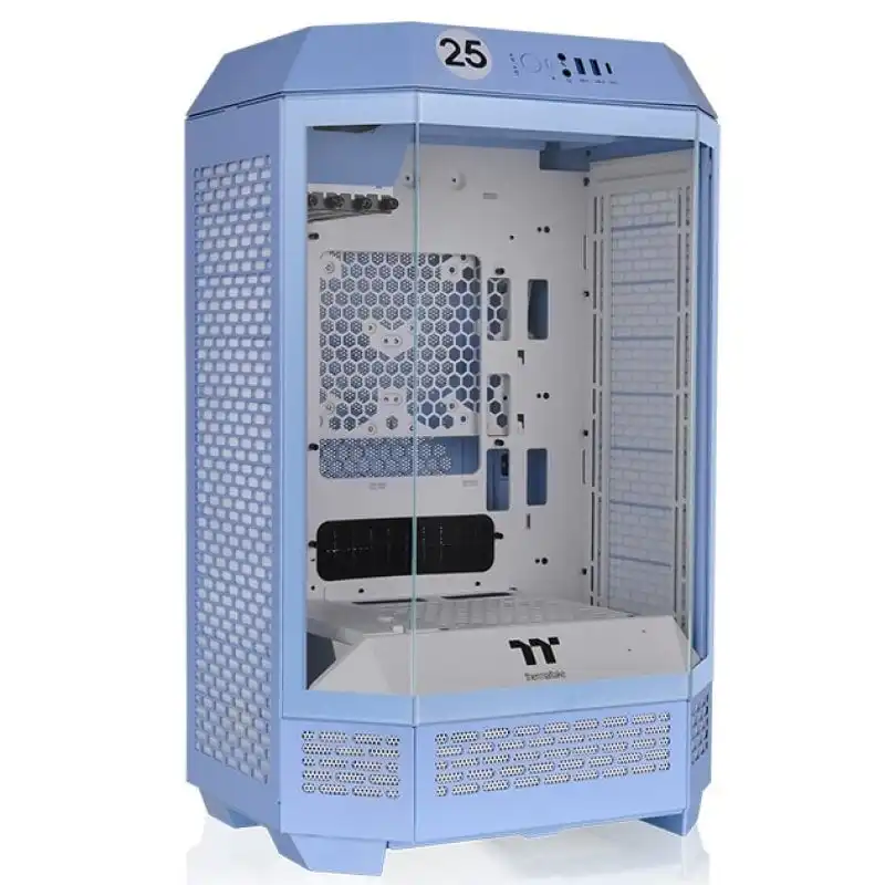 Thermaltake The Tower 300 Hydrangea Blue Micro Tower MATX Cristal Templado USB-C Azul