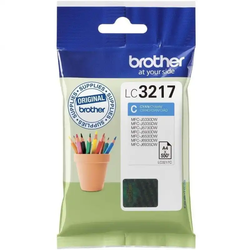 Cartucho de Tinta Original Brother LC-3217C Cian