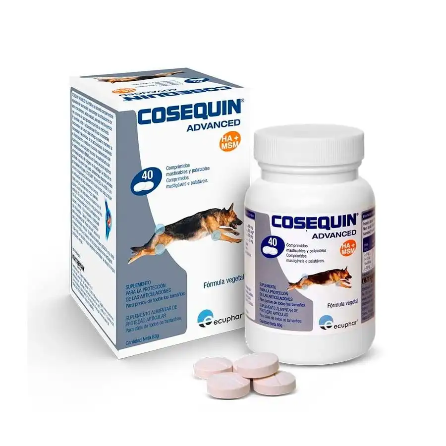 Ecuphar Cosequin Advanced Condroprotector Articular para perros