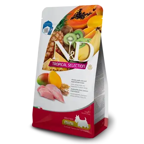Farmina Tropical Pienso para Perros Mini con Pollo, 5Kg - Farmina - Comparador de precios